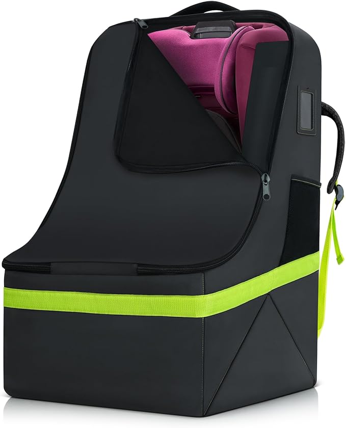 Padded Car Seat Bags for Air Travel for Airplane, Easy Carry Durable S – VolkGo Padded Car Seat Bags for Air Travel for Airplane, Easy Carry Durable S – VolkGo