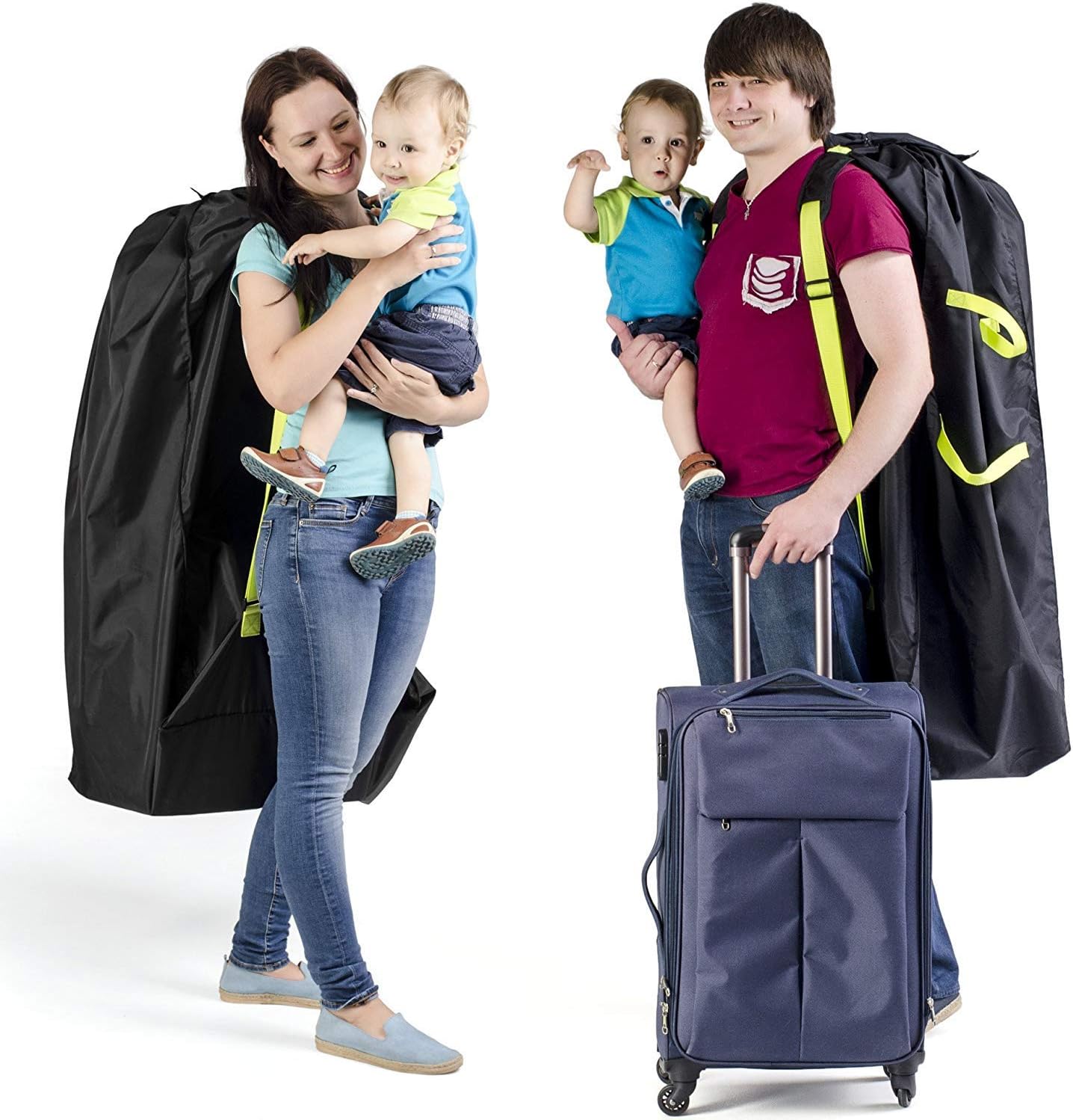 Gate Check Double Stroller Bag