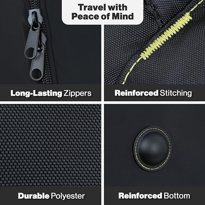 Padded Car Seat Bags for Air Travel for Airplane, Easy Carry Durable Seat Gate Check Bag