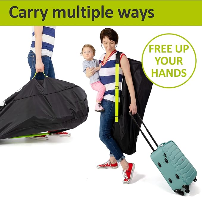 Umbrella Stroller Bag for Airplane Black